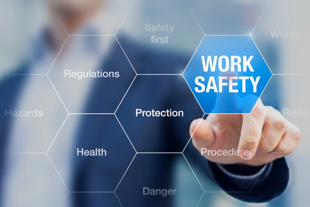 Work Safety - safe and healthy work environment