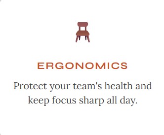 san diego office furniture for startups - ergonomics